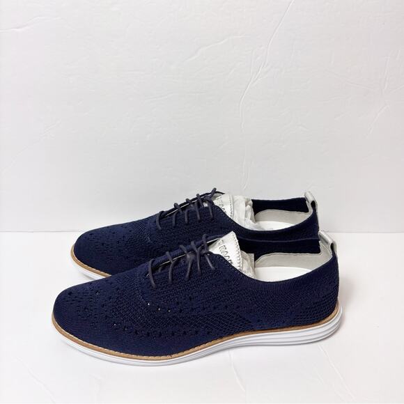 COLE HAAN OG GRD STCHLT WNG OX MARINE BLUE WOMEN SIZE 9 BRAND NEW WITH BOX - Picture 4 of 12